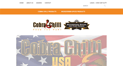 Desktop Screenshot of cobrachilli.com